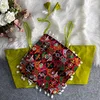 Spaghetti Style Navratri Special Rayon Cotton With Heavy Embroidery With Traditional Kaudi Lace Blouse Collection